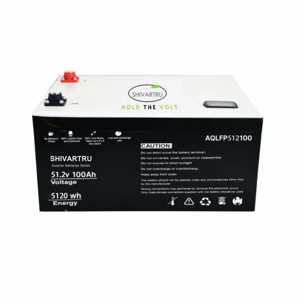 51.2V 100Ah Inverter LiFePO4 Battery